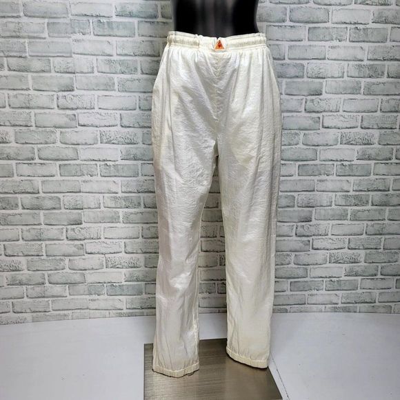 Vintage 90s Le Coq Sportif Size S Off White Zodiac Celestial Tracksuit Sun Stars - Picture 9 of 12